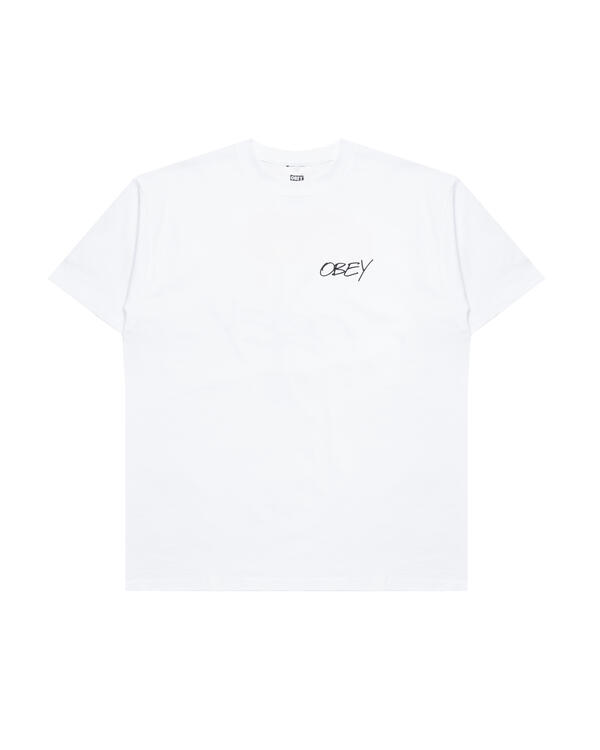 Obey POPPIES TEE | 165264123-WHT | AFEW STORE